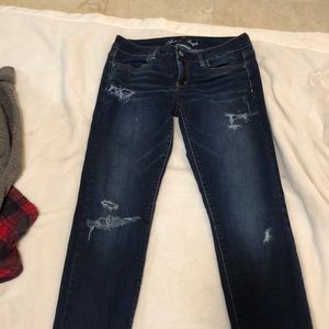 american eagle super stretchy jeggings